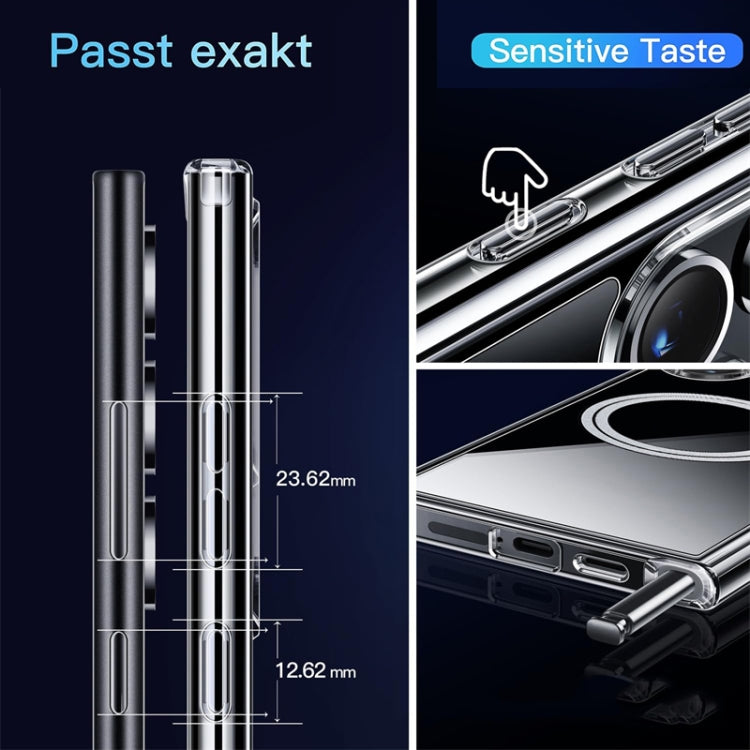 For Samsung Galaxy S20 FE Transparent Frosted MagSafe Phone Case by buy2fix