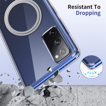 For Samsung Galaxy S20 FE Transparent Frosted MagSafe Phone Case by buy2fix