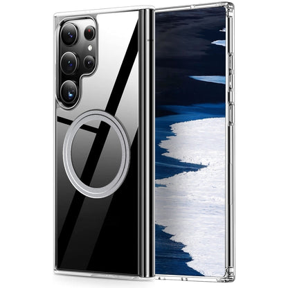 For Samsung Galaxy S25 Ultra 5G Transparent Frosted MagSafe Phone Case by buy2fix