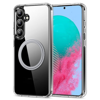 For Samsung Galaxy S25+ 5G Transparent Frosted MagSafe Phone Case by buy2fix
