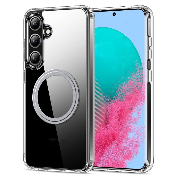 For Samsung Galaxy S25 5G Transparent Frosted MagSafe Phone Case by buy2fix