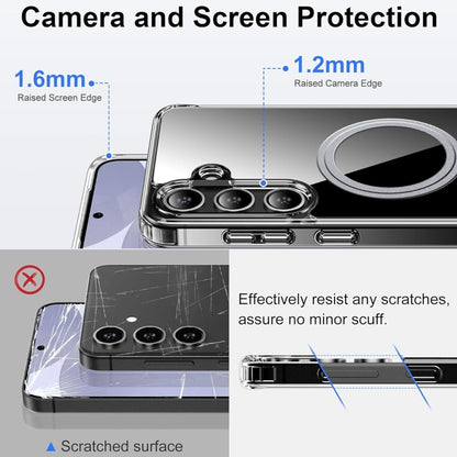 For Samsung Galaxy S25 5G Transparent Frosted MagSafe Phone Case by buy2fix