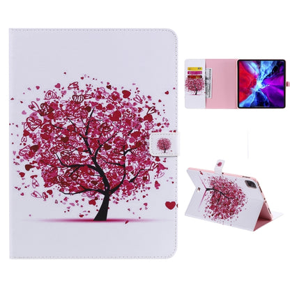 For iPad Pro 11 (2020) Colored Drawing Horizontal Flip Leather Tablet Case with Holder & Card Slot & Wallet(Color Tree) - iPad Pro 11 (2020) Cases by buy2fix | Online Shopping UK | buy2fix