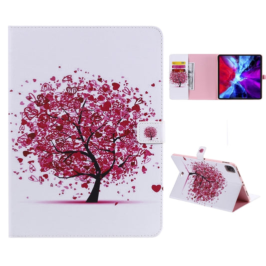For iPad Pro 11 (2020) Colored Drawing Horizontal Flip Leather Tablet Case with Holder & Card Slot & Wallet(Color Tree) - iPad Pro 11 (2020) Cases by buy2fix | Online Shopping UK | buy2fix
