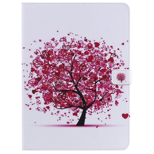 For iPad Pro 11 (2020) Colored Drawing Horizontal Flip Leather Tablet Case with Holder & Card Slot & Wallet(Color Tree) - iPad Pro 11 (2020) Cases by buy2fix | Online Shopping UK | buy2fix