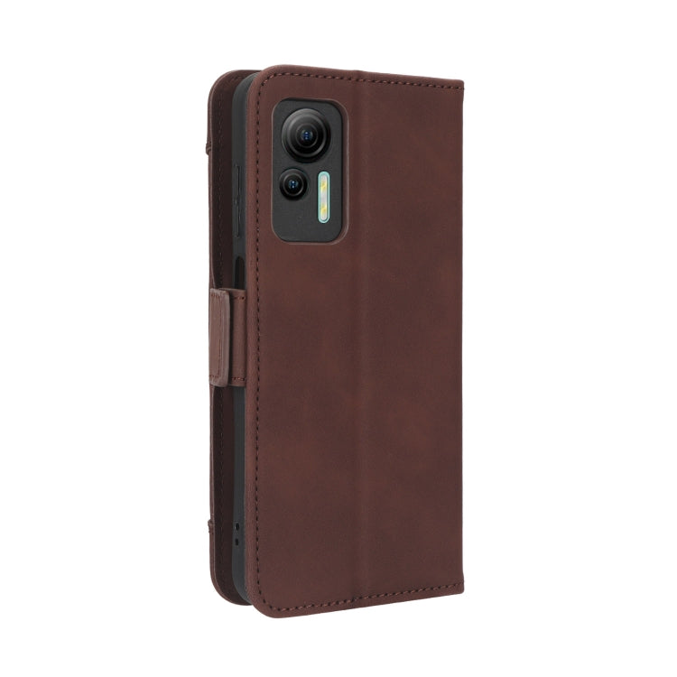 For Ulefone Note 14 Skin Feel Calf Texture Card Slots Leather Phone Case(Brown) by buy2fix