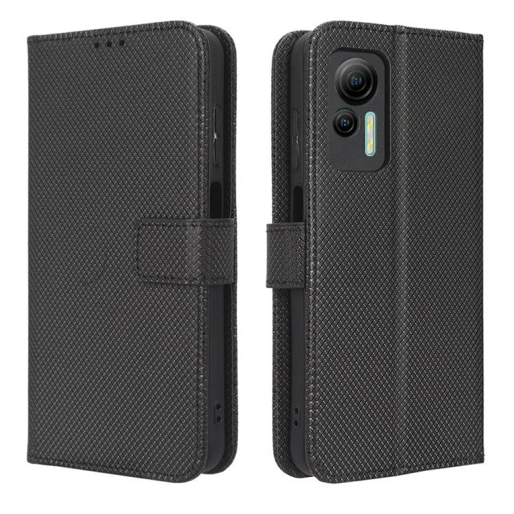For Ulefone Note 14 Diamond Texture Leather Phone Case(Black) by buy2fix