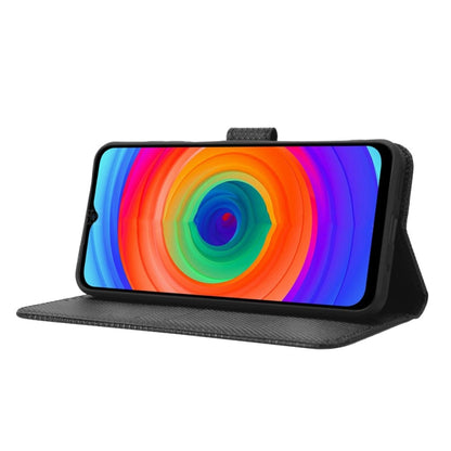 For Ulefone Note 14 Diamond Texture Leather Phone Case(Black) by buy2fix