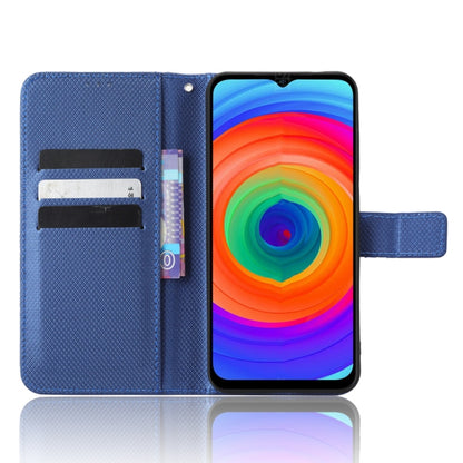 For Ulefone Note 14 Diamond Texture Leather Phone Case(Blue) by buy2fix