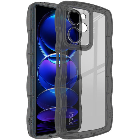 For Xiaomi Redmi Note 12 Pro Speed 5G/Poco X5 Pro 5G IMAK UX-8 Series TPU Phone Case(Transparent Black)