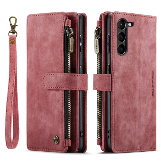 For Samsung Galaxy S23+ 5G CaseMe C30 Multifunctional Leather Phone Case(Red) - Galaxy S23+ 5G Cases by CaseMe | Online Shopping UK | buy2fix