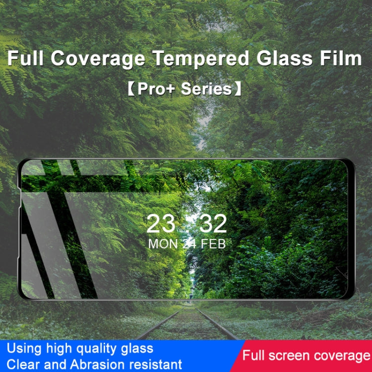 For Motorola Moto G73 5G imak 9H Surface Hardness Full Screen Tempered Glass Film Pro+ Series by imak