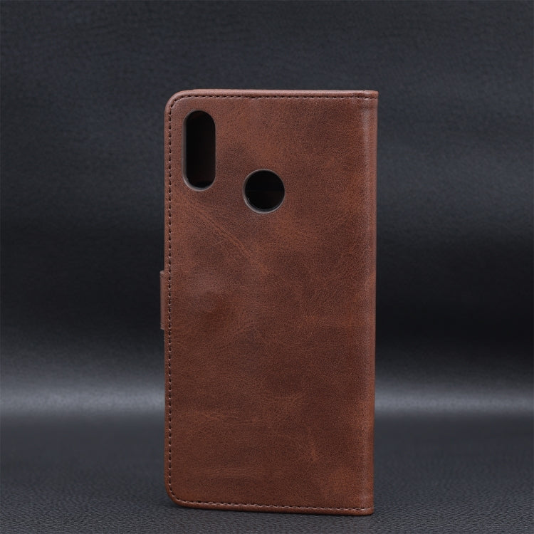 For Huawei P Smart 2019 GUSSIM Business Style Horizontal Flip Leather Case with Holder & Card Slots & Wallet(Brown) - Huawei Cases by GUSSIM | Online Shopping UK | buy2fix