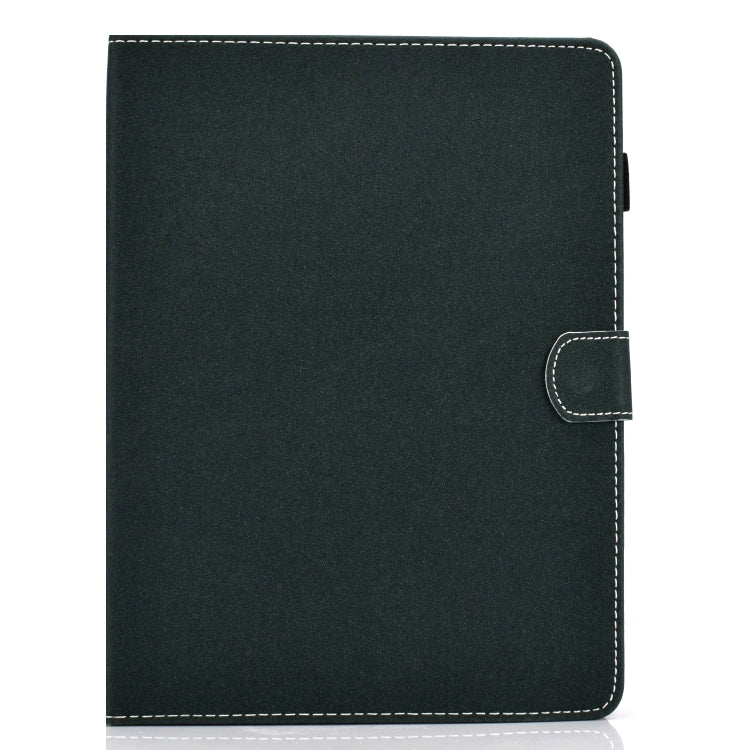 For 7 inch Solid Color Tablet PC Universal Magnetic Horizontal Flip Leather Case with Card Slots & Holder(Green) - 7 inch by buy2fix | Online Shopping UK | buy2fix