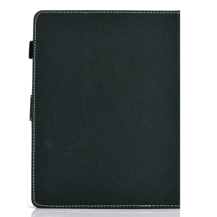 For 7 inch Solid Color Tablet PC Universal Magnetic Horizontal Flip Leather Case with Card Slots & Holder(Green) - 7 inch by buy2fix | Online Shopping UK | buy2fix