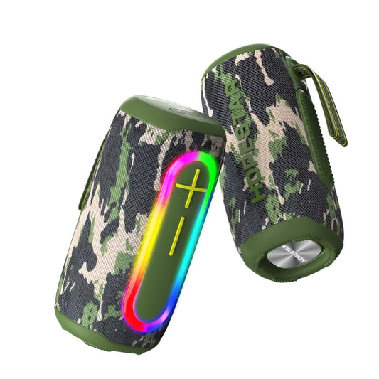 HOPESTAR P60 IPX6 Waterproof 10W 66mm Outdoor Bluetooth Speaker(Camouflage) - Waterproof Speaker by HOPESTAR | Online Shopping UK | buy2fix