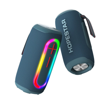 HOPESTAR P60 IPX6 Waterproof 10W 66mm Outdoor Bluetooth Speaker(Blue) - Waterproof Speaker by HOPESTAR | Online Shopping UK | buy2fix