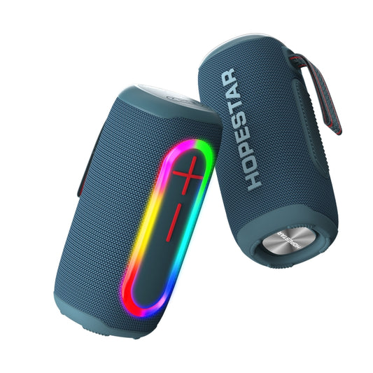 HOPESTAR P60 IPX6 Waterproof 10W 66mm Outdoor Bluetooth Speaker(Blue) - Waterproof Speaker by HOPESTAR | Online Shopping UK | buy2fix