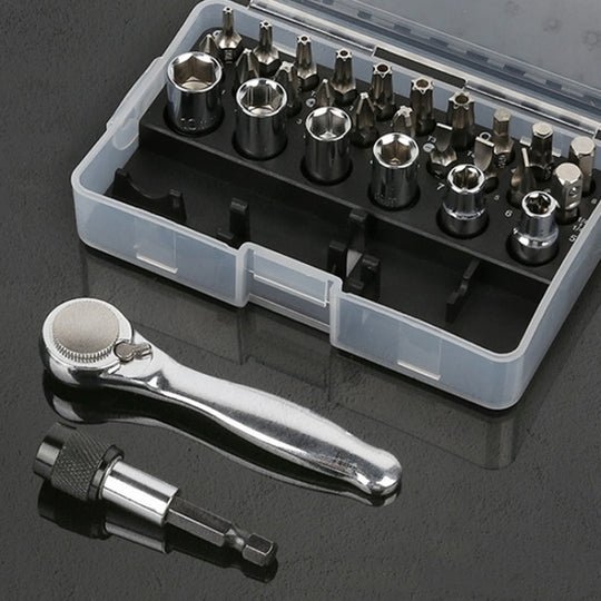 28 in 1 Ratcheting Screwdriver Set