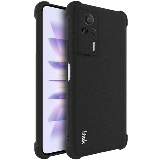 For Xiaomi Redmi K60E 5G imak Shockproof Airbag TPU Phone Case(Matte Black)