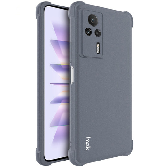 For Xiaomi Redmi K60E 5G imak Shockproof Airbag TPU Phone Case(Matte Grey)