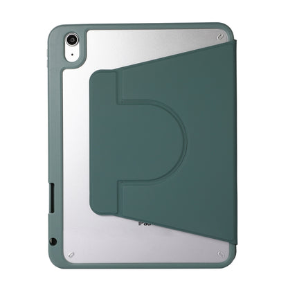 2 in 1 Acrylic Split Rotating Leather Tablet Case For iPad 2025 / 2022(Pine Needle Green) - iPad 2025 / 2022 Cases by buy2fix | Online Shopping UK | buy2fix