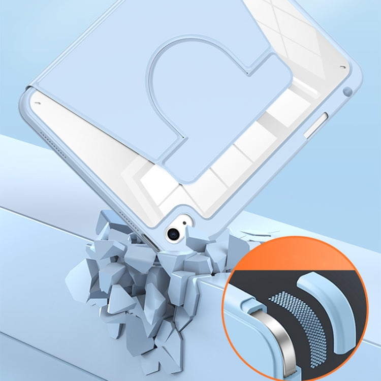 2 in 1 Acrylic Split Rotating Leather Tablet Case For iPad 2025 / 2022(Ice Blue) - iPad 2025 / 2022 Cases by buy2fix | Online Shopping UK | buy2fix