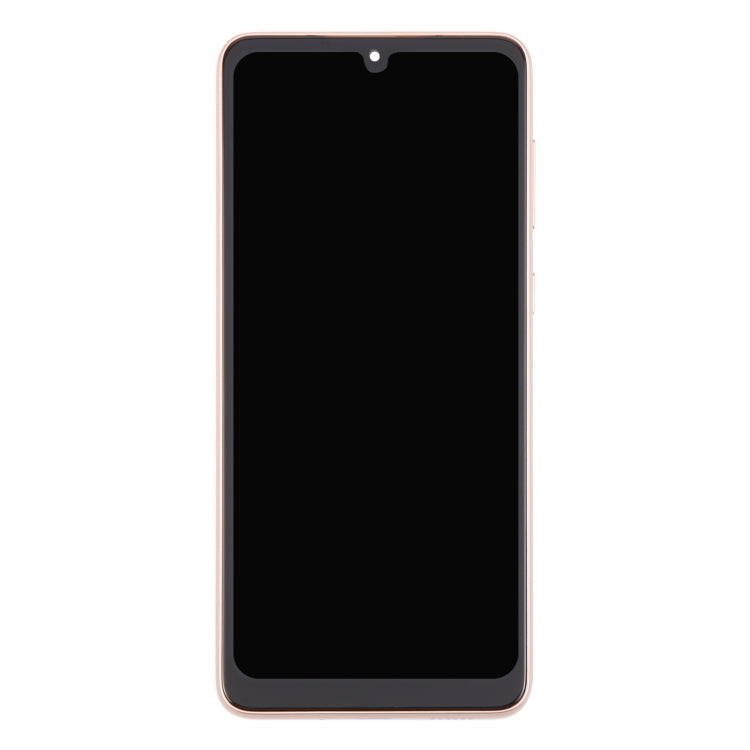 For Samsung Galaxy A33 5G SM-A336 6.36 inch OLED LCD Screen Digitizer Full Assembly with Frame (Gold) - LCD Screen by buy2fix | Online Shopping UK | buy2fix