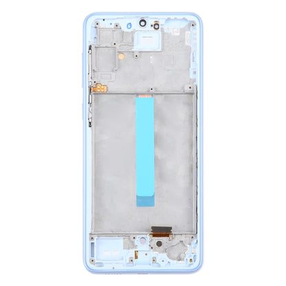 For Samsung Galaxy A33 5G SM-A336 6.36 inch OLED LCD Screen Digitizer Full Assembly with Frame (Blue) - LCD Screen by buy2fix | Online Shopping UK | buy2fix