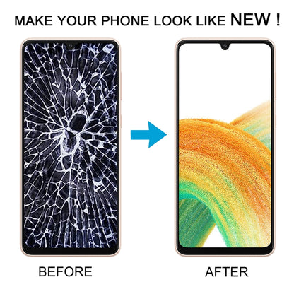 For Samsung Galaxy A33 5G SM-A336 6.36 inch OLED LCD Screen Digitizer Full Assembly with Frame (Blue) - LCD Screen by buy2fix | Online Shopping UK | buy2fix