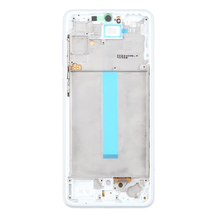 For Samsung Galaxy A33 5G SM-A336 6.36 inch OLED LCD Screen Digitizer Full Assembly with Frame (White) - LCD Screen by buy2fix | Online Shopping UK | buy2fix