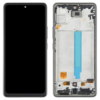 For Samsung Galaxy A53 5G SM-A536 6.48 inch OLED LCD Screen Digitizer Full Assembly with Frame(Black) - LCD Screen by buy2fix | Online Shopping UK | buy2fix