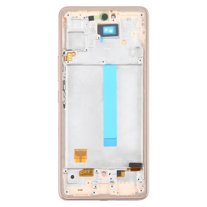 For Samsung Galaxy A53 5G SM-A536 6.48 inch OLED LCD Screen Digitizer Full Assembly with Frame (Gold) - LCD Screen by buy2fix | Online Shopping UK | buy2fix