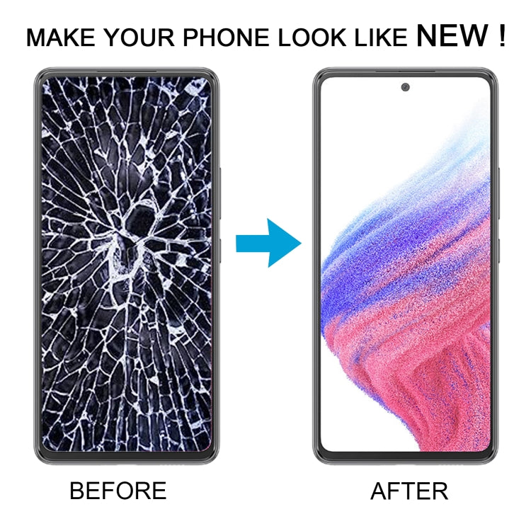 For Samsung Galaxy A53 5G SM-A536 6.48 inch OLED LCD Screen Digitizer Full Assembly with Frame (Blue) - LCD Screen by buy2fix | Online Shopping UK | buy2fix