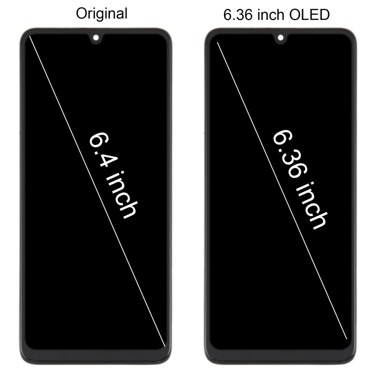 For Samsung Galaxy M22 SM-M225 OLED LCD Screen Digitizer Full Assembly with Frame - LCD Screen by buy2fix | Online Shopping UK | buy2fix
