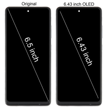 For Samsung Galaxy A52s 5G SM-A528 OLED LCD Screen Digitizer Full Assembly with Frame - LCD Screen by buy2fix | Online Shopping UK | buy2fix