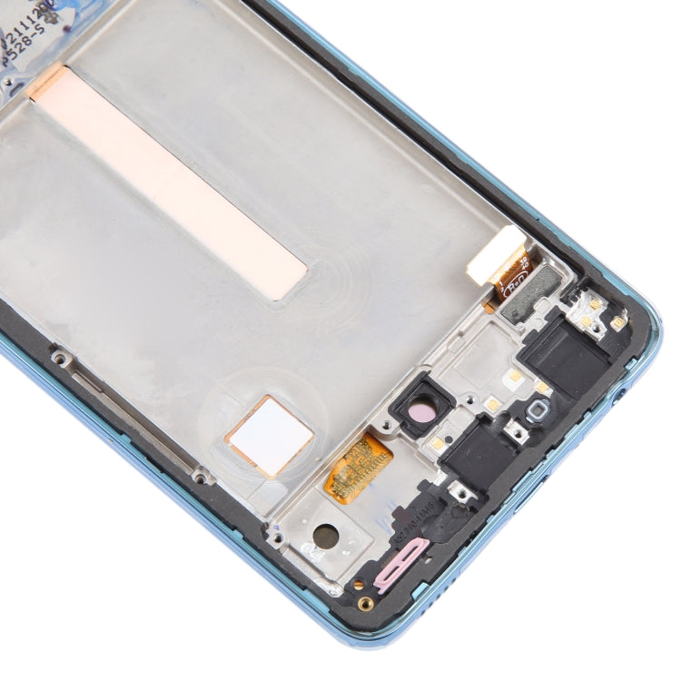 For Samsung Galaxy A52 4G SM-A525 6.43 inch OLED LCD Screen Digitizer Full Assembly with Frame (Blue) - LCD Screen by buy2fix | Online Shopping UK | buy2fix