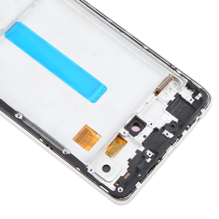 For Samsung Galaxy A52 4G SM-A525 6.43 inch OLED LCD Screen Digitizer Full Assembly with Frame (White) - LCD Screen by buy2fix | Online Shopping UK | buy2fix