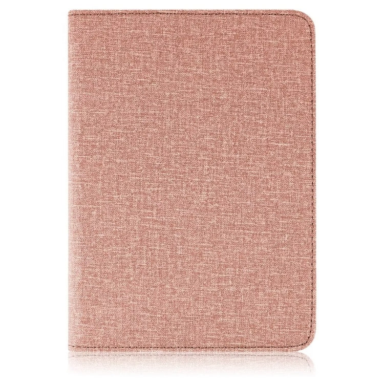 For 6 inch Rotating Universal Leather Tablet Case(Rose Gold) - 7 inch by buy2fix | Online Shopping UK | buy2fix