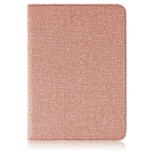 For 6 inch Rotating Universal Leather Tablet Case(Rose Gold) - 7 inch by buy2fix | Online Shopping UK | buy2fix