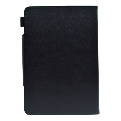 For 7 inch Suede Cross Texture Magnetic Clasp Leather Tablet Case(Black) - 7 inch by buy2fix | Online Shopping UK | buy2fix