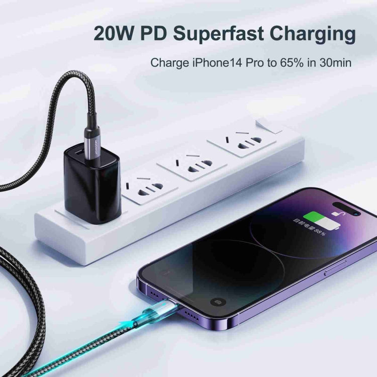 JOYROOM S-CL020A10 Extraordinary Series 30W USB-C / Type-C to 8 Pin Fast Charging Data Cable, Cable Length:1.2m(White) - 2 in 1 Cable by JOYROOM | Online Shopping UK | buy2fix