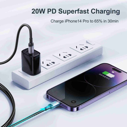 JOYROOM S-CL020A10 Extraordinary Series 30W USB-C / Type-C to 8 Pin Fast Charging Data Cable, Cable Length:1.2m(White) - 2 in 1 Cable by JOYROOM | Online Shopping UK | buy2fix