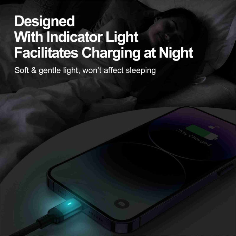 JOYROOM S-CL020A10 Extraordinary Series 30W USB-C / Type-C to 8 Pin Fast Charging Data Cable, Cable Length:1.2m(Black) - 2 in 1 Cable by JOYROOM | Online Shopping UK | buy2fix