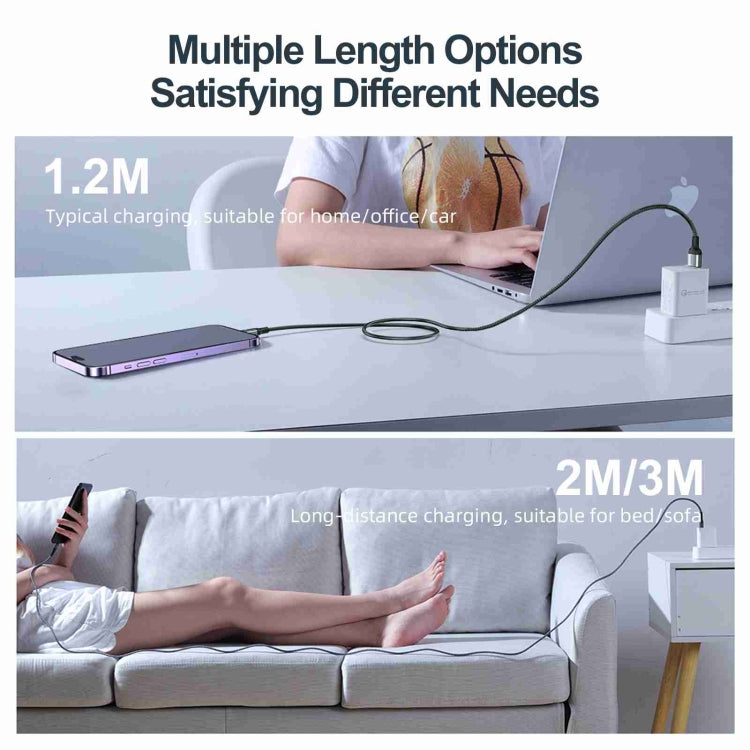 JOYROOM S-CL020A10 Extraordinary Series 30W USB-C / Type-C to 8 Pin Fast Charging Data Cable, Cable Length:1.2m(White) - 2 in 1 Cable by JOYROOM | Online Shopping UK | buy2fix