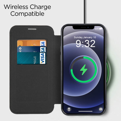 For iPhone 11 MagSafe Magnetic RFID Anti-theft Leather Phone Case(Dark Purple) by buy2fix