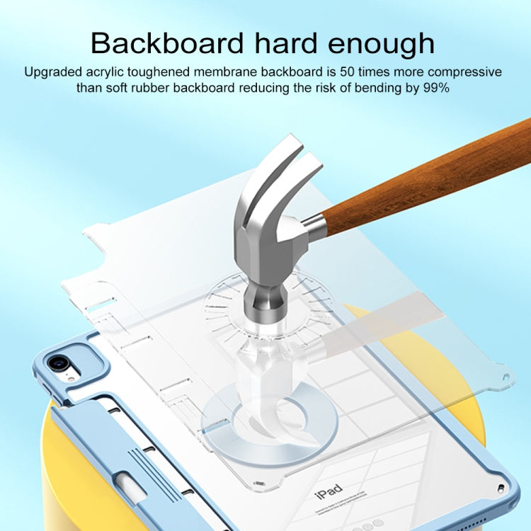 Detachable Rotating Leather Tablet Case For iPad 2025 / 2022(Dark Green) - iPad 2025 / 2022 Cases by buy2fix | Online Shopping UK | buy2fix