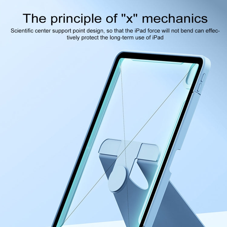 Detachable Rotating Leather Tablet Case For iPad 2025 / 2022(Dark Green) - iPad 2025 / 2022 Cases by buy2fix | Online Shopping UK | buy2fix