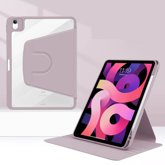 For Huawei MatePad Pro 11 inch Acrylic Rotating Leather Tablet Case(Purple) - Huawei by buy2fix | Online Shopping UK | buy2fix