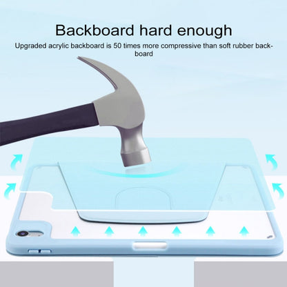 For Huawei MatePad 11 Acrylic Rotating Leather Tablet Case(Black) - Huawei by buy2fix | Online Shopping UK | buy2fix